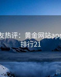 十大网友热评：黄金网站app相关 · 排行21