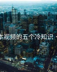 关于冈本视频的五个冷知识 · 排行28