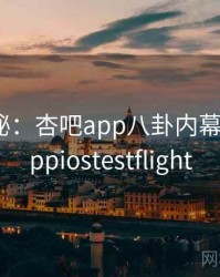 独家揭秘：杏吧app八卦内幕，杏吧appiostestflight