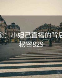 谜题解锁：小妲己直播的背后故事 · 秘密829