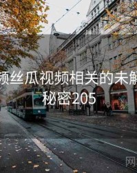 草莓视频丝瓜视频相关的未解之谜 · 秘密205
